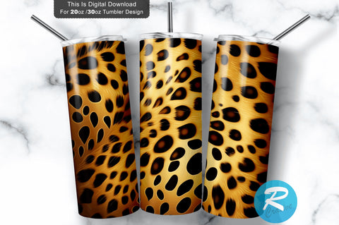 Cheetah skin Leopard 20 oz / 30 oz Tumbler PNG Sublimation Regulrcrative 