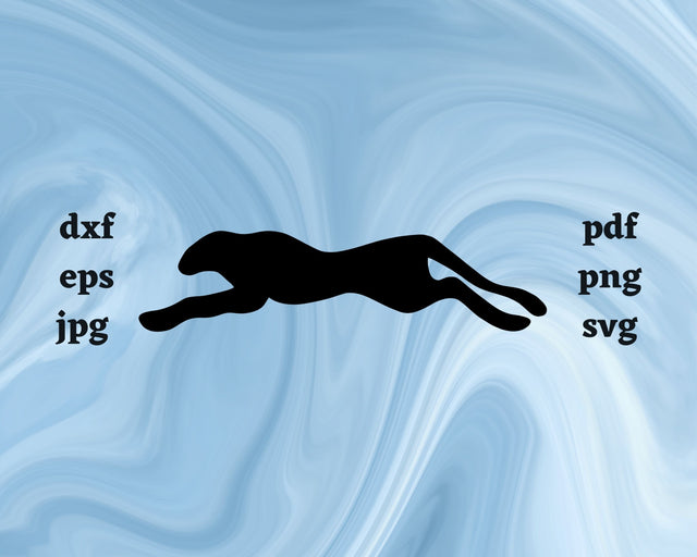 Cheetah SVG Cut File SVG Northern Light SVG 