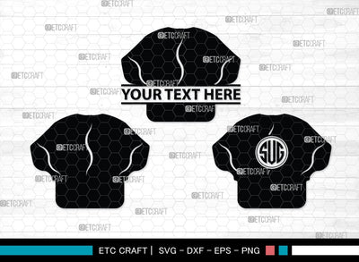 Chef Hat Monogram, Chef Hat Silhouette, Chef Hat SVG, Cook Hat Svg, Chef Cap Svg, Chefs Hat Svg, SB00166 SVG ETC Craft 