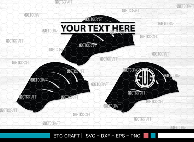 Chef Hat Monogram, Chef Hat Silhouette, Chef Hat SVG, Cook Hat Svg, Chef Cap Svg, Chefs Hat Svg, SB00166 SVG ETC Craft 