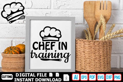 Chef in Training SVG Craftlabsvg24 