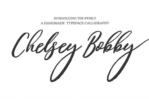 Chelsey Bobby Font gatype 