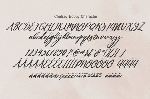 Chelsey Bobby Font gatype 