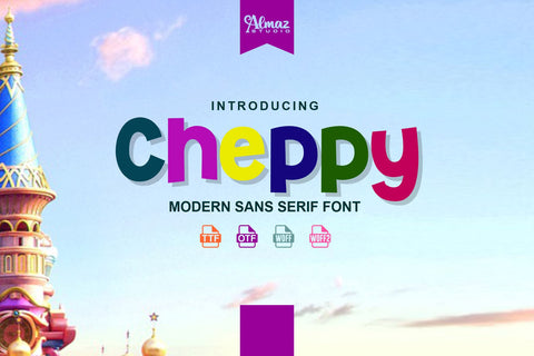 Cheppy Font Almaz Studio™ 