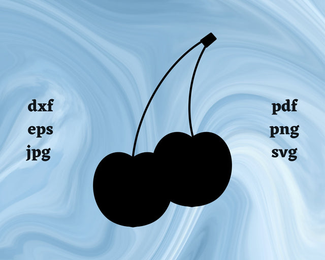 Cherries SVG Cut File SVG Northern Light SVG 