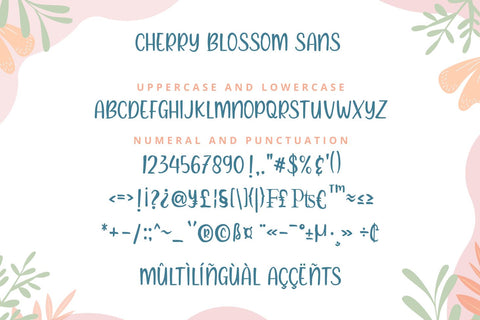 Cherry Blossom Font Zeenesia Std 
