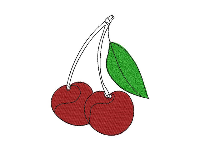 Cherry Machine Embroidery Design Embroidery/Applique DESIGNS Canada Embroidery 