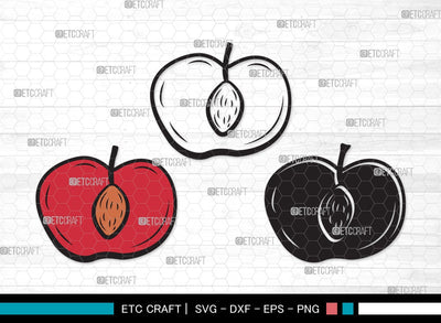 Cherry SVG | Cherries Svg | Summer Fruit Svg | Cherry Fruit Svg | Cherry Clipart SVG ETC Craft 