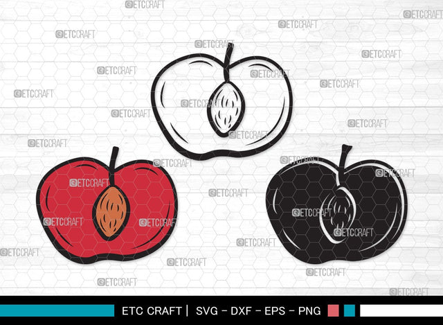 Cherry SVG | Cherries Svg | Summer Fruit Svg | Cherry Fruit Svg | Cherry Clipart SVG ETC Craft 