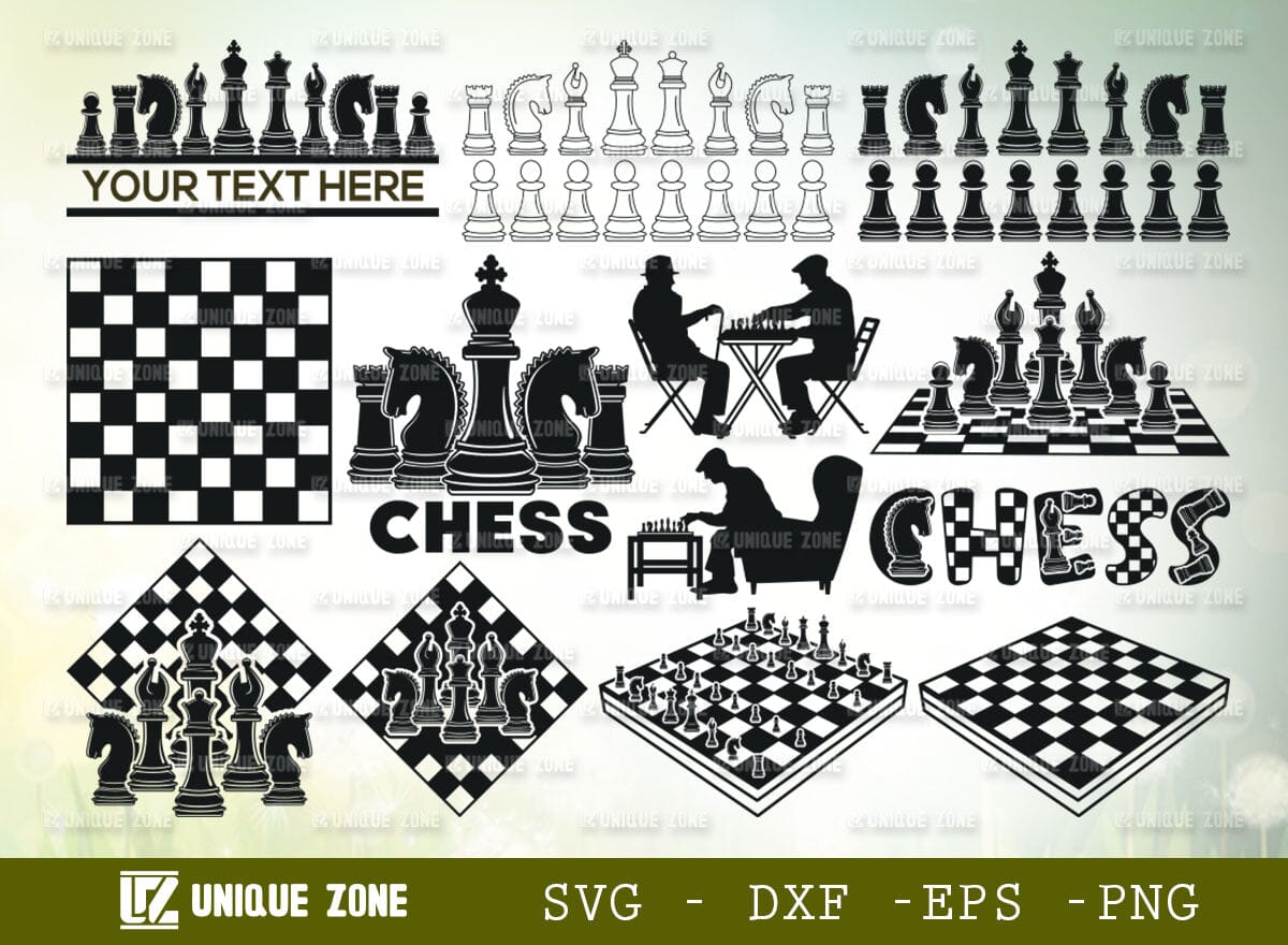 Chess pieces graphics.eps Royalty Free Stock SVG Vector