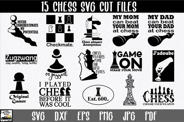 Chess SVG Bundle SVG Old Market 