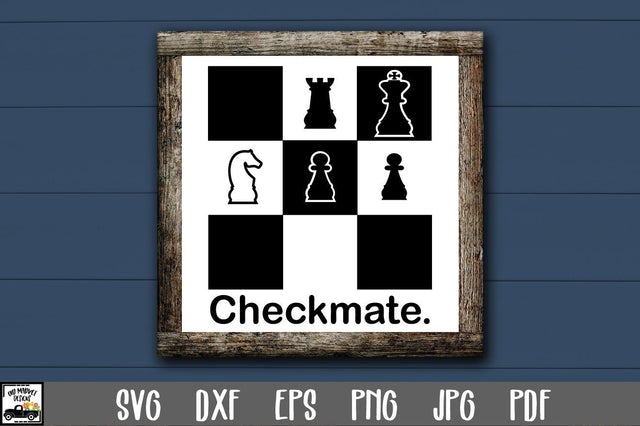Chess SVG File - Checkmate SVG File SVG Old Market 
