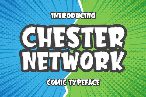 Chester Network Font Abo Daniel Studio 