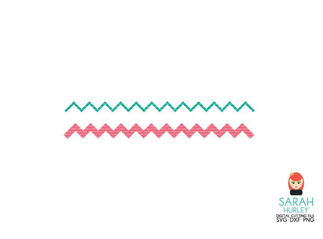 Chevron Borders 2 SVG Sarah Hurley 