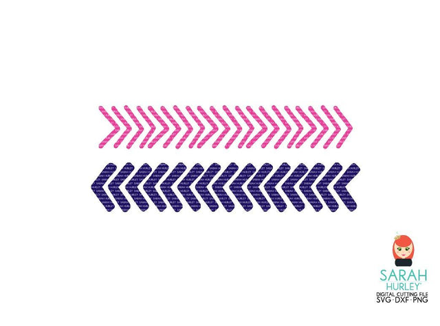 Chevron Borders SVG Sarah Hurley 