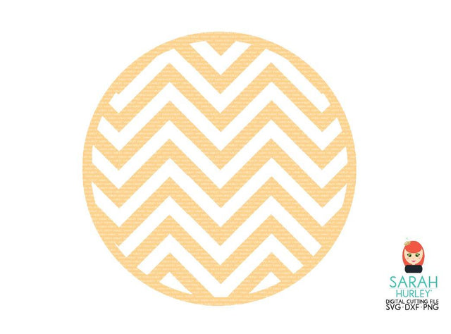 Chevron Circle SVG Sarah Hurley 