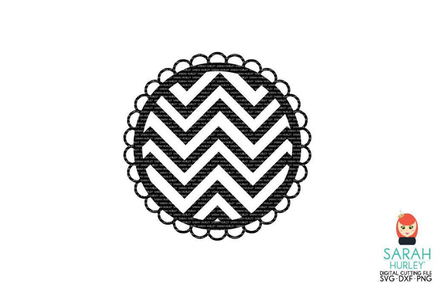 Chevron Doily SVG Sarah Hurley 