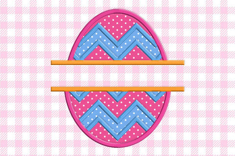 Chevron Easter Egg Applique Embroidery Bundle Embroidery/Applique DESIGNS Designed by Geeks 