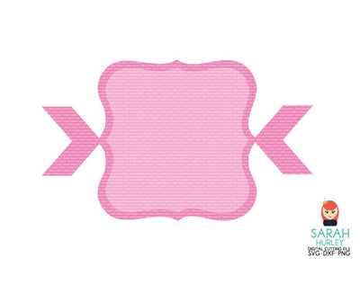Chevron Fancy Label SVG Sarah Hurley 