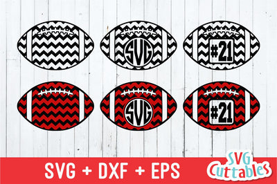 Chevron Footballs SVG Svg Cuttables 