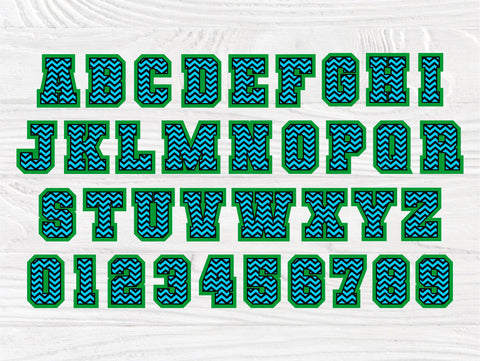 Chevron pattern font, Chevron SVG Cut Files SVG TonisArtStudio 