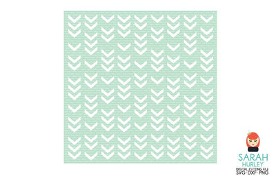 Chevron Pattern Stencil SVG Sarah Hurley 
