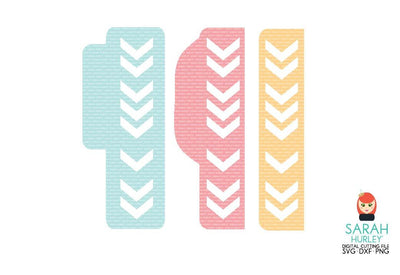 Chevron Pattern Tabs SVG Sarah Hurley 