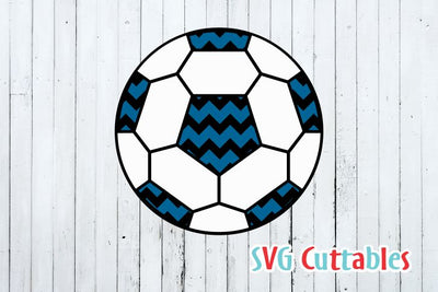 Chevron Soccer Ball SVG Svg Cuttables 