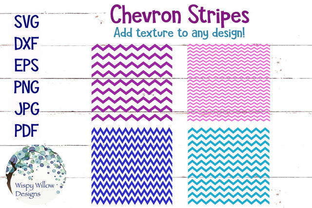Chevron Stripes SVG Bundle SVG Wispy Willow Designs 