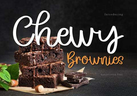 Chewy Brownies Font BB Digital Arts 