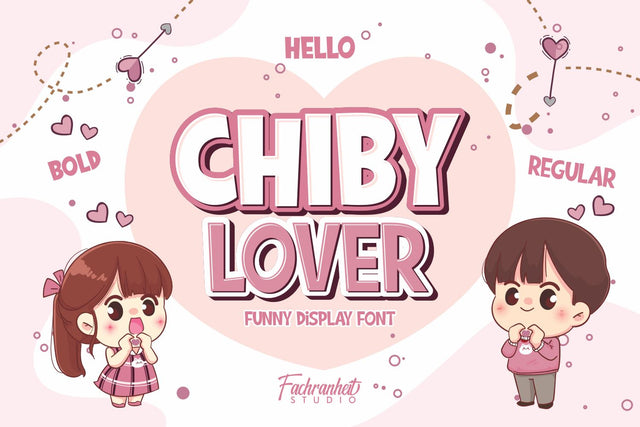 Chiby Lover Font Fachranheit Studio