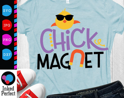 Chick Magnet SVG Inked Perfect 