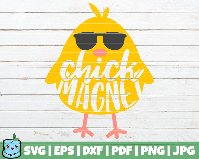 Chick Magnet SVG MintyMarshmallows 