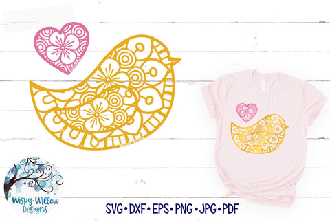 Chick Mandala SVG SVG Wispy Willow Designs 