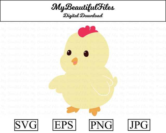 Chicken - Animal SVG MyBeautifulFiles 