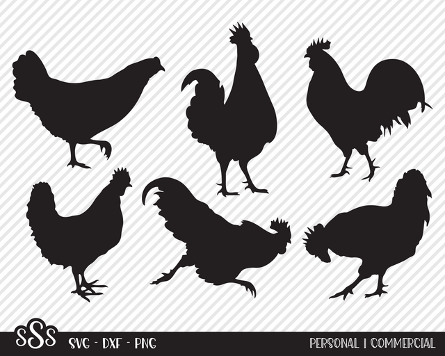 Chicken Bundle | Country SVG SVG Texas Southern Cuts 