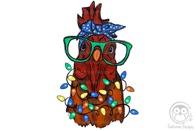 Chicken Christmas Sublimation Sublimation LAM HOANG THUY 