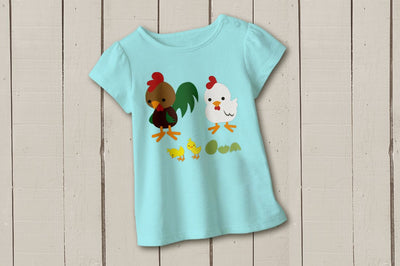 Chicken Family SVG Risa Rocks It 