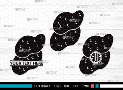 Chicken Nuggets Monogram SVG | Chicken Svg | Nuggets Svg | Fried Chicken Svg | Chicken Nugs | Chicken Nuggets Clipart SVG ETC Craft 