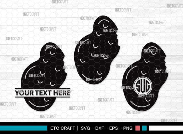 Chicken Nuggets Monogram SVG | Chicken Svg | Nuggets Svg | Fried Chicken Svg | Chicken Nugs | Chicken Nuggets Clipart SVG ETC Craft 