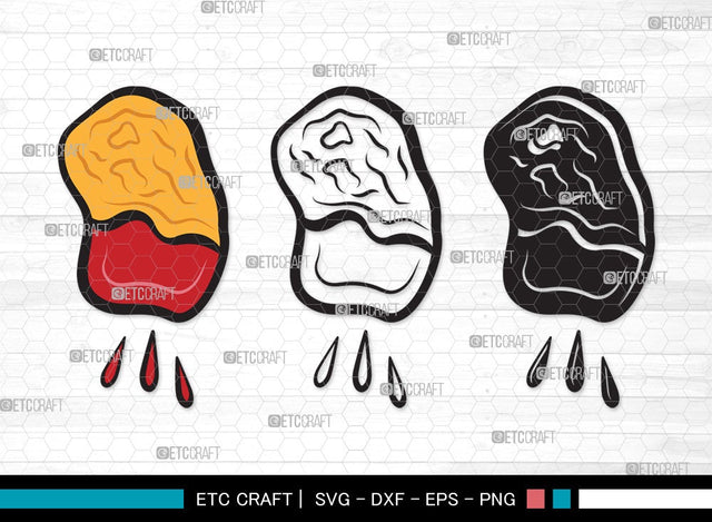 Chicken Nuggets SVG | Chicken Svg | Nuggets Svg | Fried Chicken Svg | Chicken Nugs | Chicken Nuggets Clipart SVG ETC Craft 