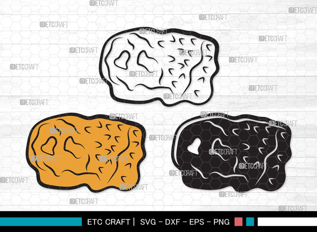 Chicken Nuggets SVG | Chicken Svg | Nuggets Svg | Fried Chicken Svg | Chicken Nugs | Chicken Nuggets Clipart SVG ETC Craft 