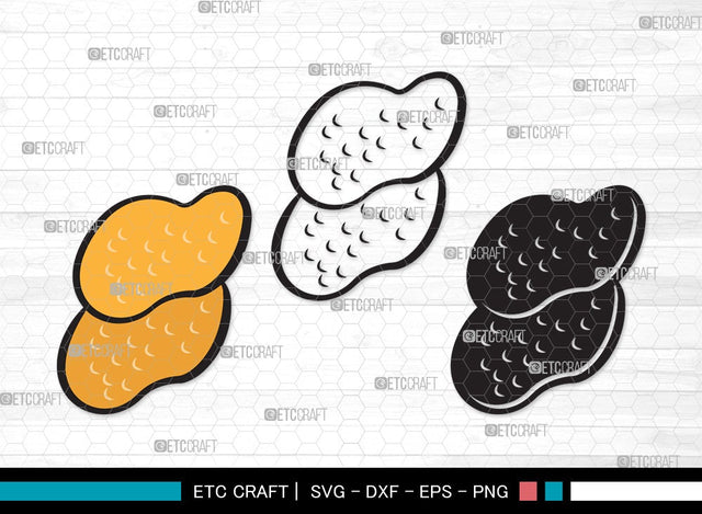 Chicken Nuggets SVG | Chicken Svg | Nuggets Svg | Fried Chicken Svg | Chicken Nugs | Chicken Nuggets Clipart SVG ETC Craft 