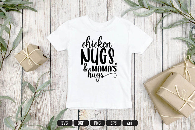 Chicken Nugs. & Mama's Hugs svg SVG shah alam 