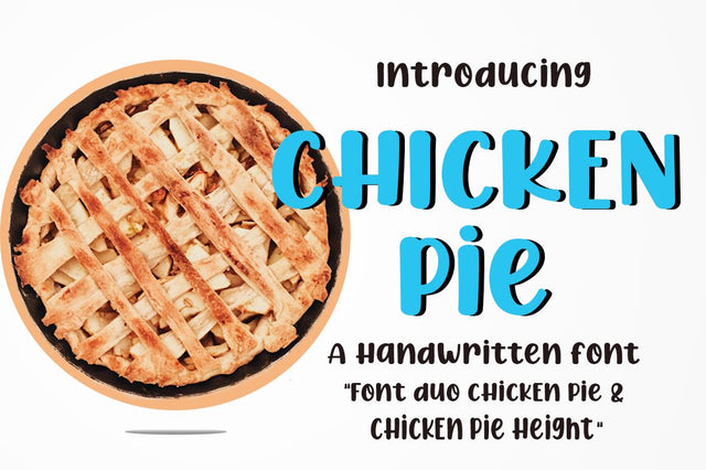 Chicken Pie Font Manjali_Studio 