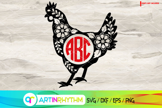 chicken svg SVG Artinrhythm shop 