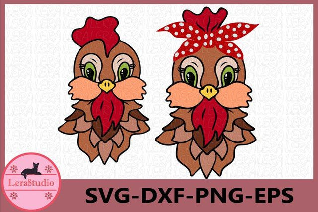 Chicken SVG SVG Lerastudio 