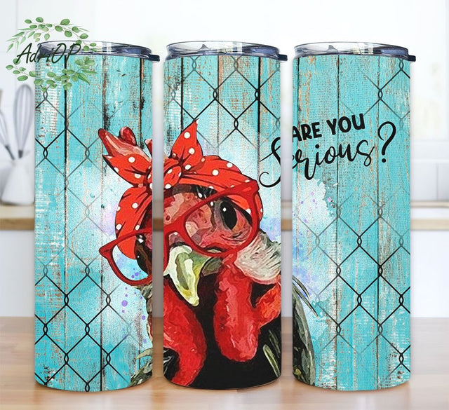 Chicken Tumbler Wrap PNG Sublimation Designs Downloads Sublimation AdriOP 