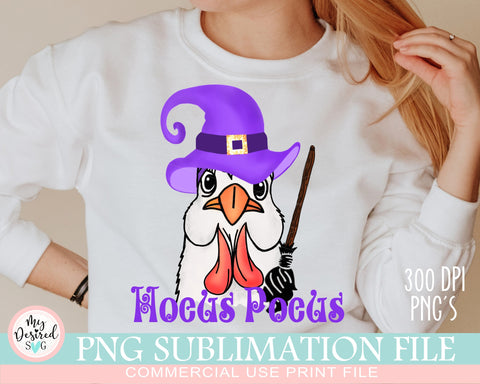 Chicken Witch PNG, Hokus Pocus Designs, Cute halloween Png, Witchy png, Scary Pumpkin, Spookie Vibes, Halloween Sublimation Designs Sublimation MyDesiredSVG 