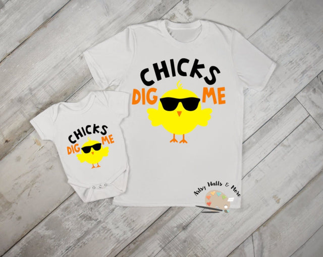 Chicks Dig Me Easter svg file SVG The Artsy Spot 